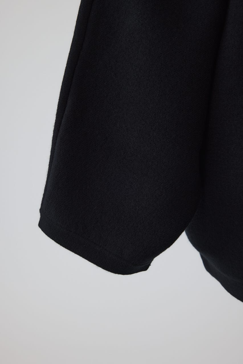 【26FW PRE ORDER】Covered short gown BLK 36