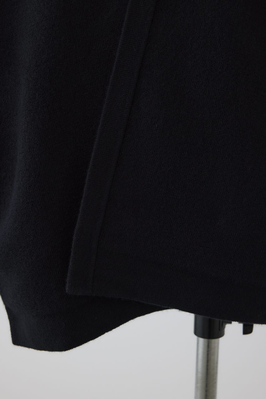 【26FW PRE ORDER】Covered short gown BLK 36