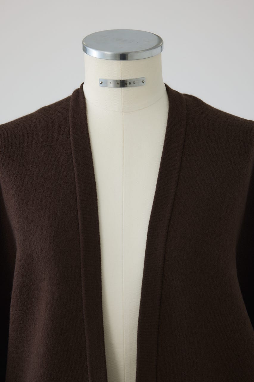 【26FW PRE ORDER】Covered short gown BRN 38