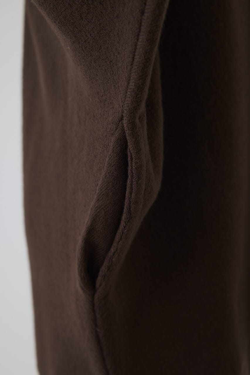 【26FW PRE ORDER】Covered short gown BRN 38