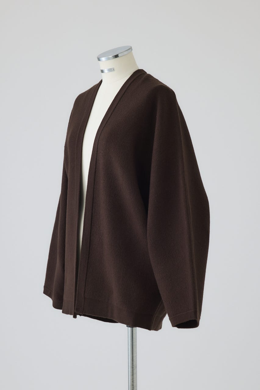 【26FW PRE ORDER】Covered short gown BRN 38