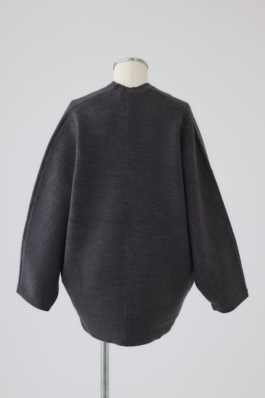 【26FW PRE ORDER】Covered short gown GRY 38