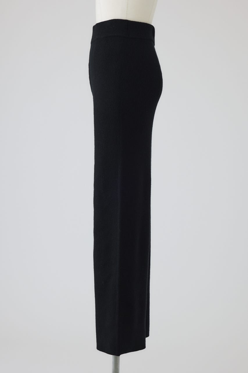 【26FW PRE ORDER】Wide square knit set up BLK 38