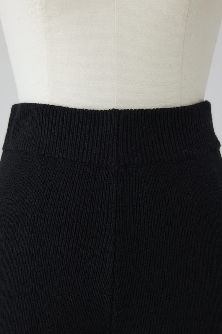 【26FW PRE ORDER】Wide square knit set up BLK 38