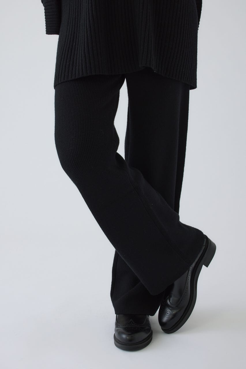 10/14- order start Wide square knit set up BLK 38