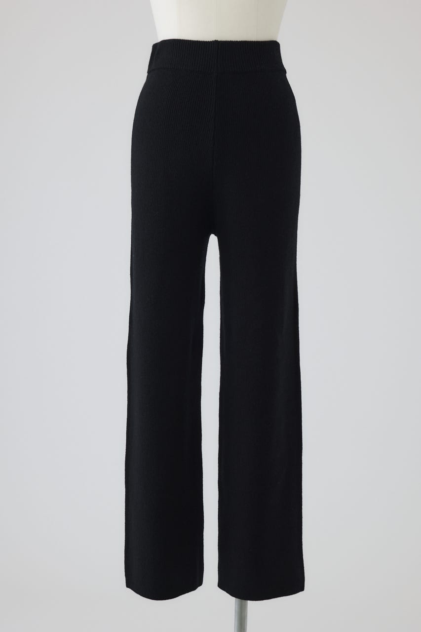 【26FW PRE ORDER】Wide square knit set up BLK 38