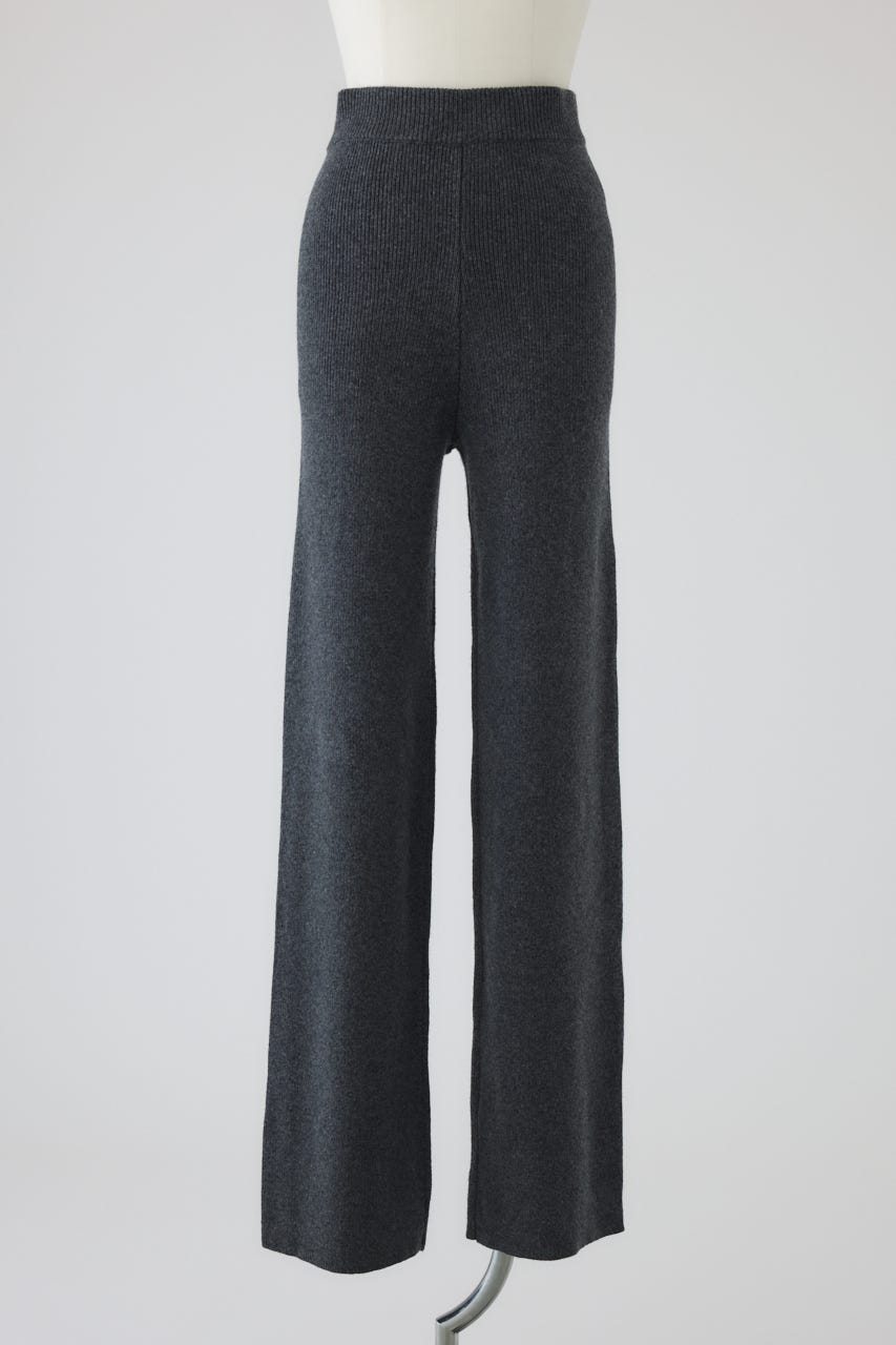 【26FW PRE ORDER】Wide square knit set up GRY 36