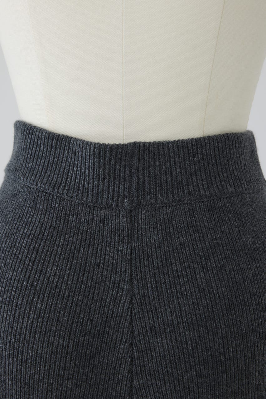 【26FW PRE ORDER】Wide square knit set up GRY 36