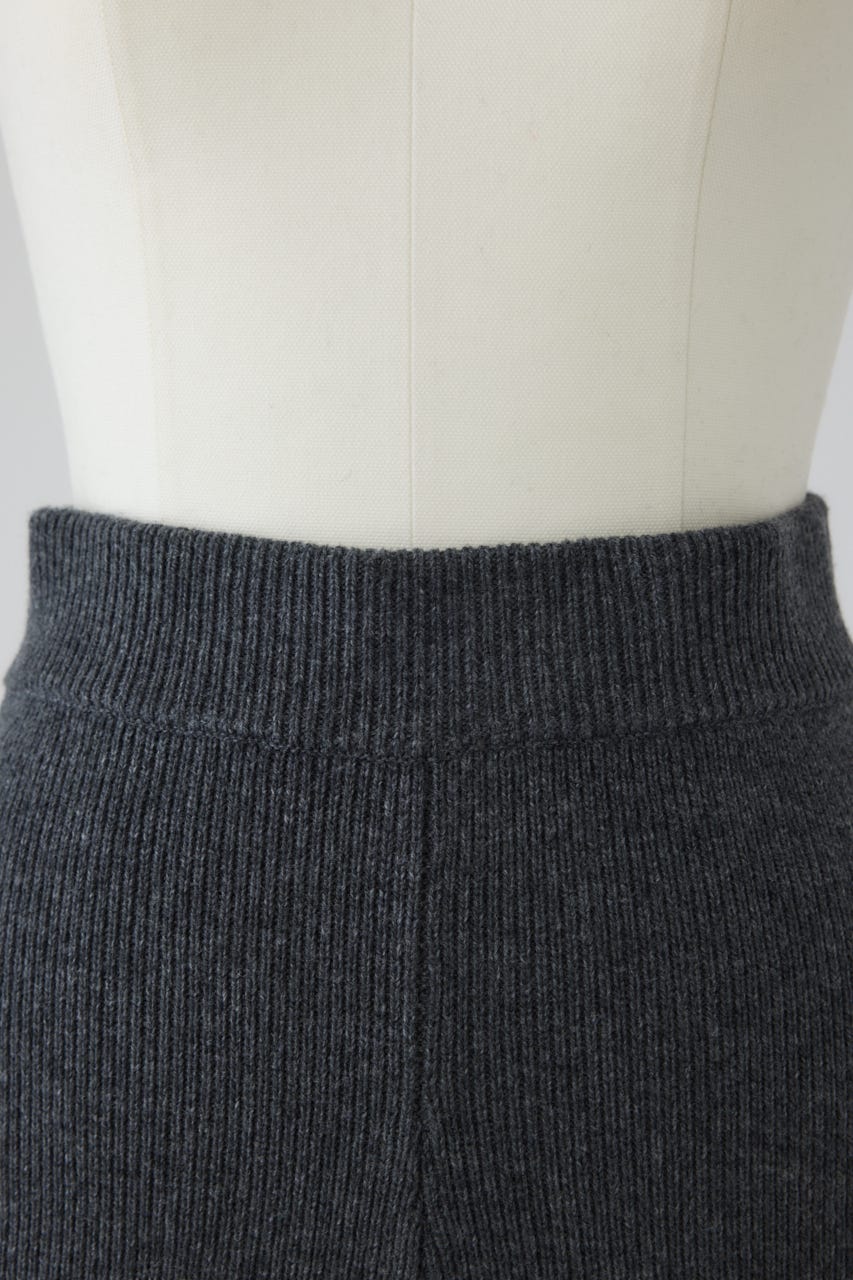 【26FW PRE ORDER】Wide square knit set up GRY 36