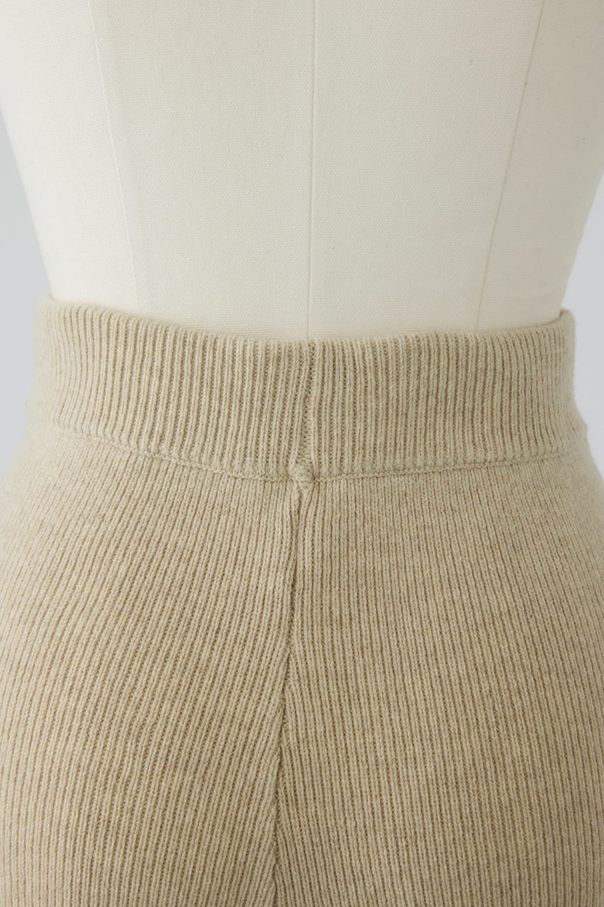 【26FW PRE ORDER】Wide square knit set up IVOY 36