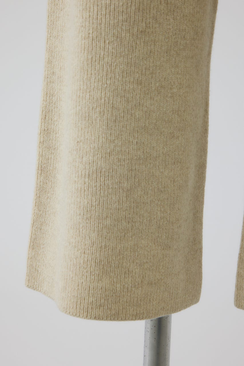 【26FW PRE ORDER】Wide square knit set up IVOY 36