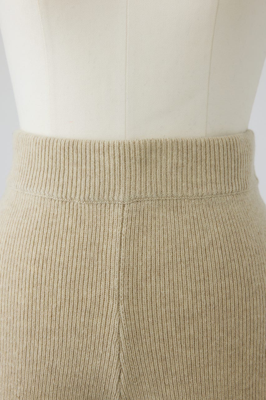 【26FW PRE ORDER】Wide square knit set up IVOY 36