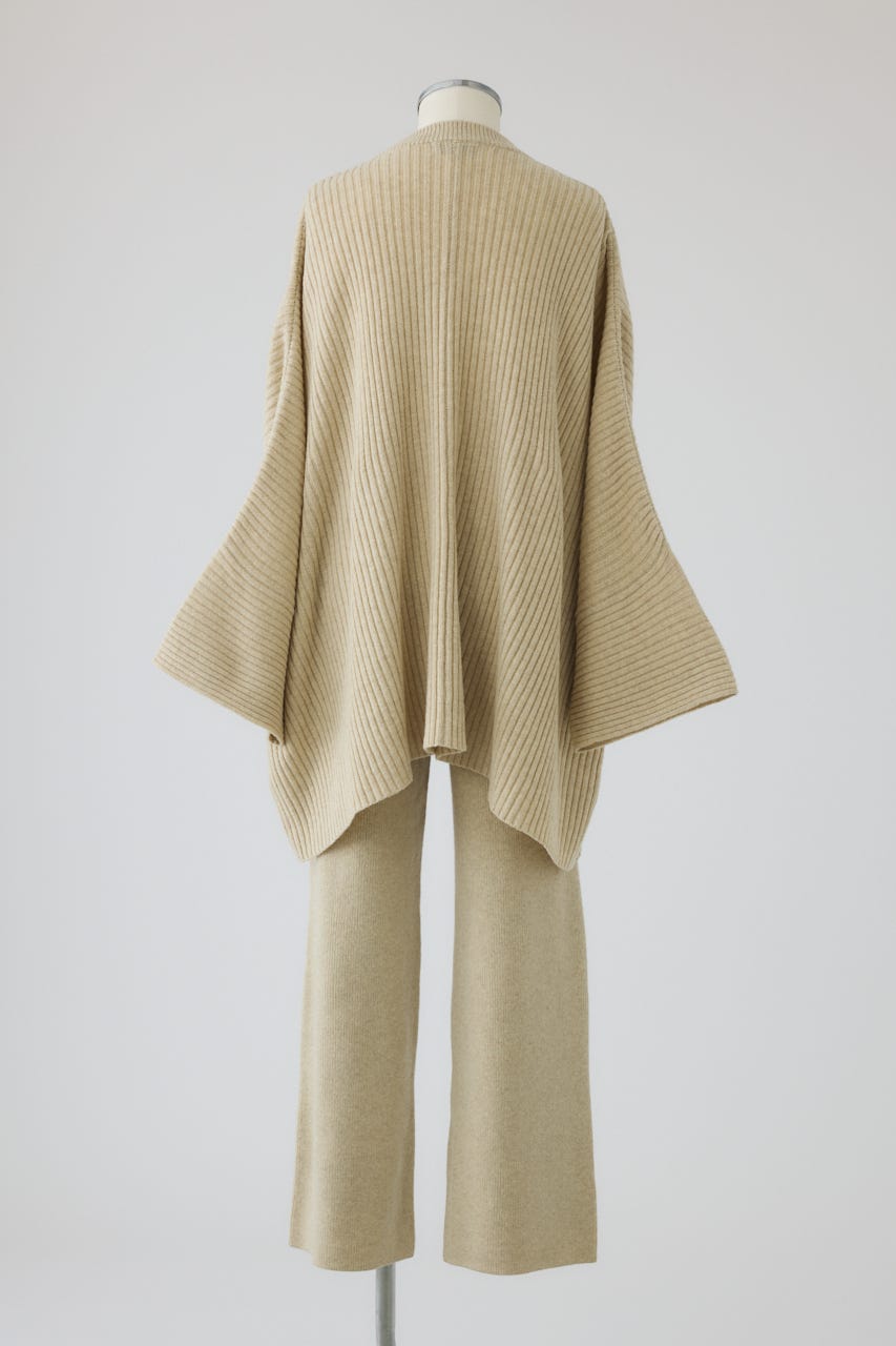 【26FW PRE ORDER】Wide square knit set up IVOY 36