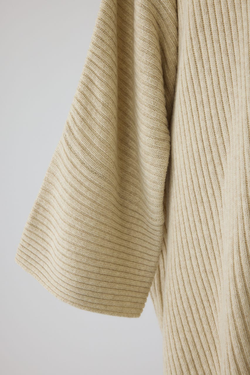 【26FW PRE ORDER】Wide square knit set up IVOY 36