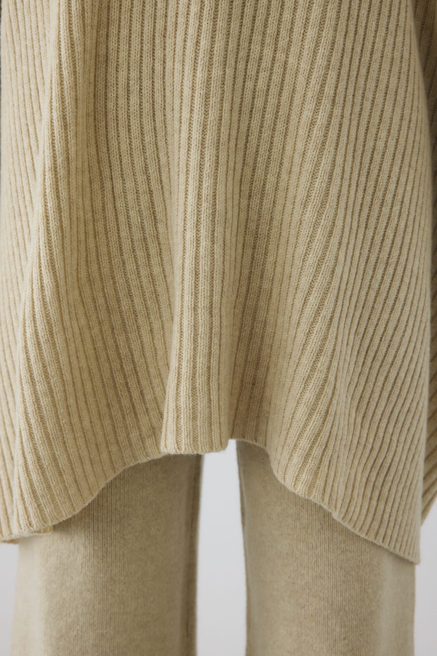 【26FW PRE ORDER】Wide square knit set up IVOY 36