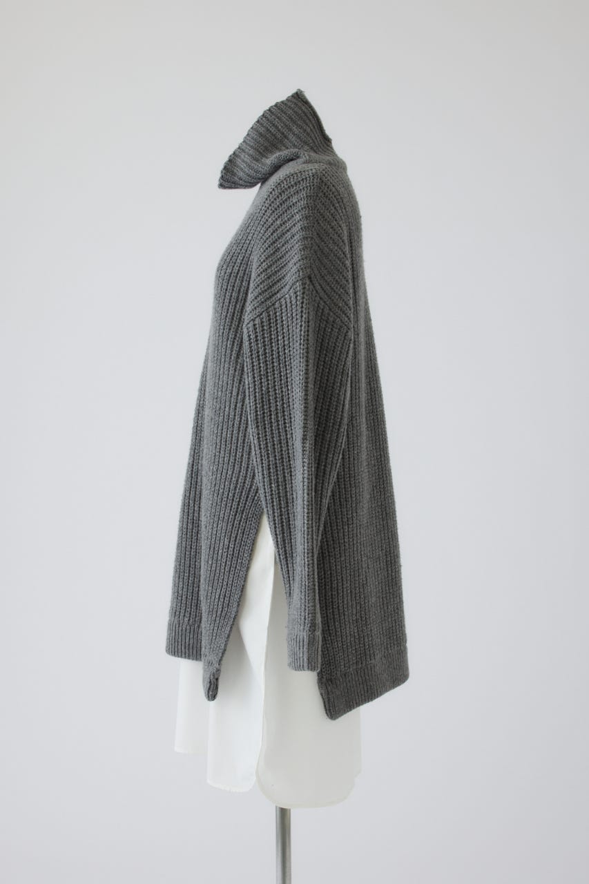 10/14- order start 2way knit OP GRY FREE