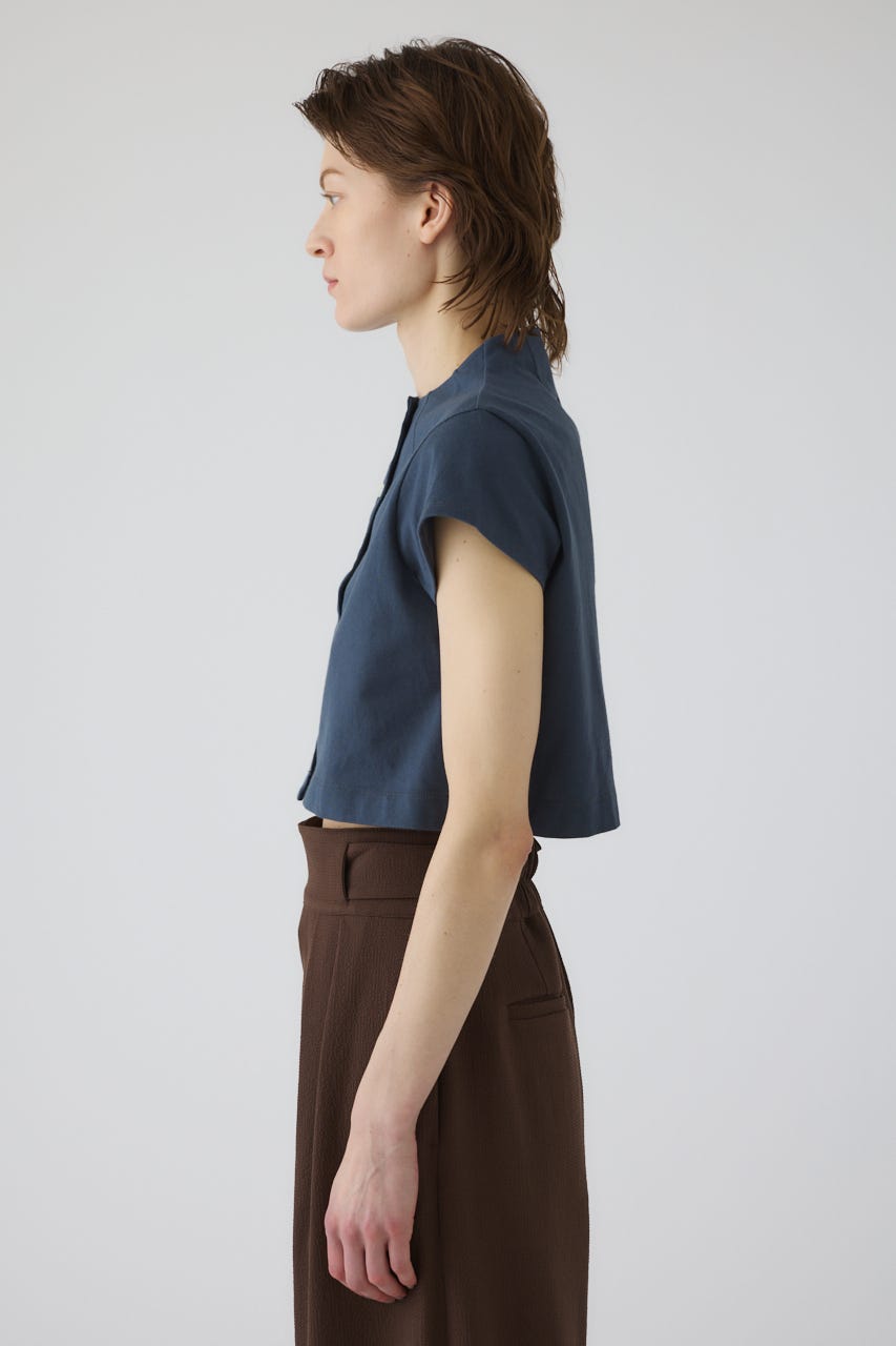 6/5- order start Neck darts cut tops D/BLU 36