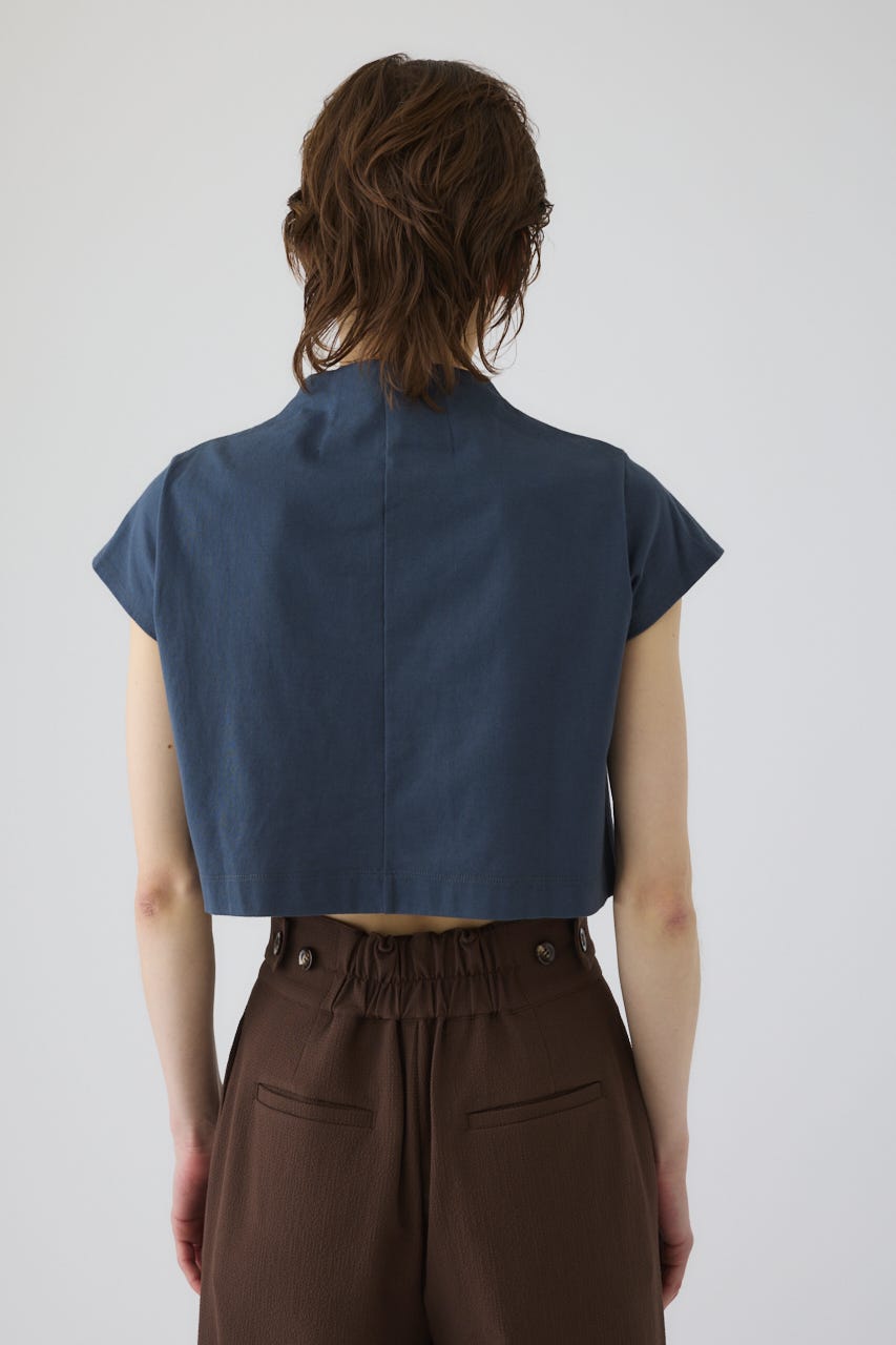 6/5- order start Neck darts cut tops D/BLU 36
