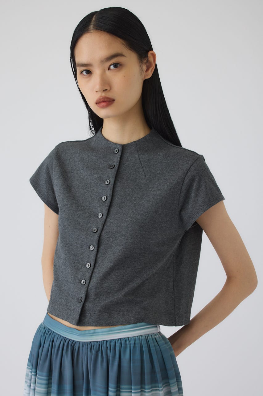 6/5- order start Neck darts cut tops GRY 36