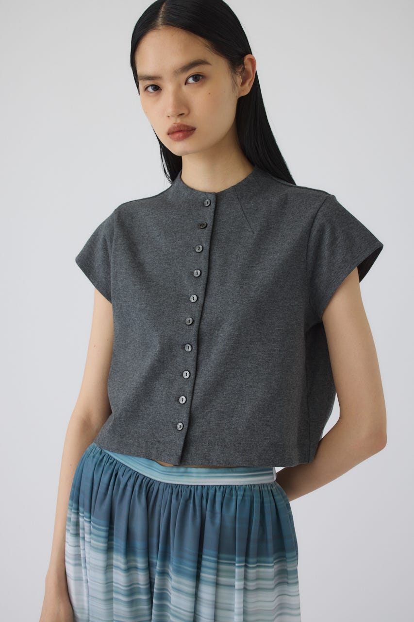 6/5- order start Neck darts cut tops GRY 36