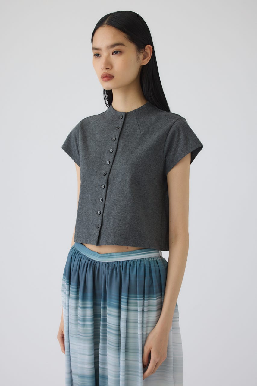 6/5- order start Neck darts cut tops GRY 36