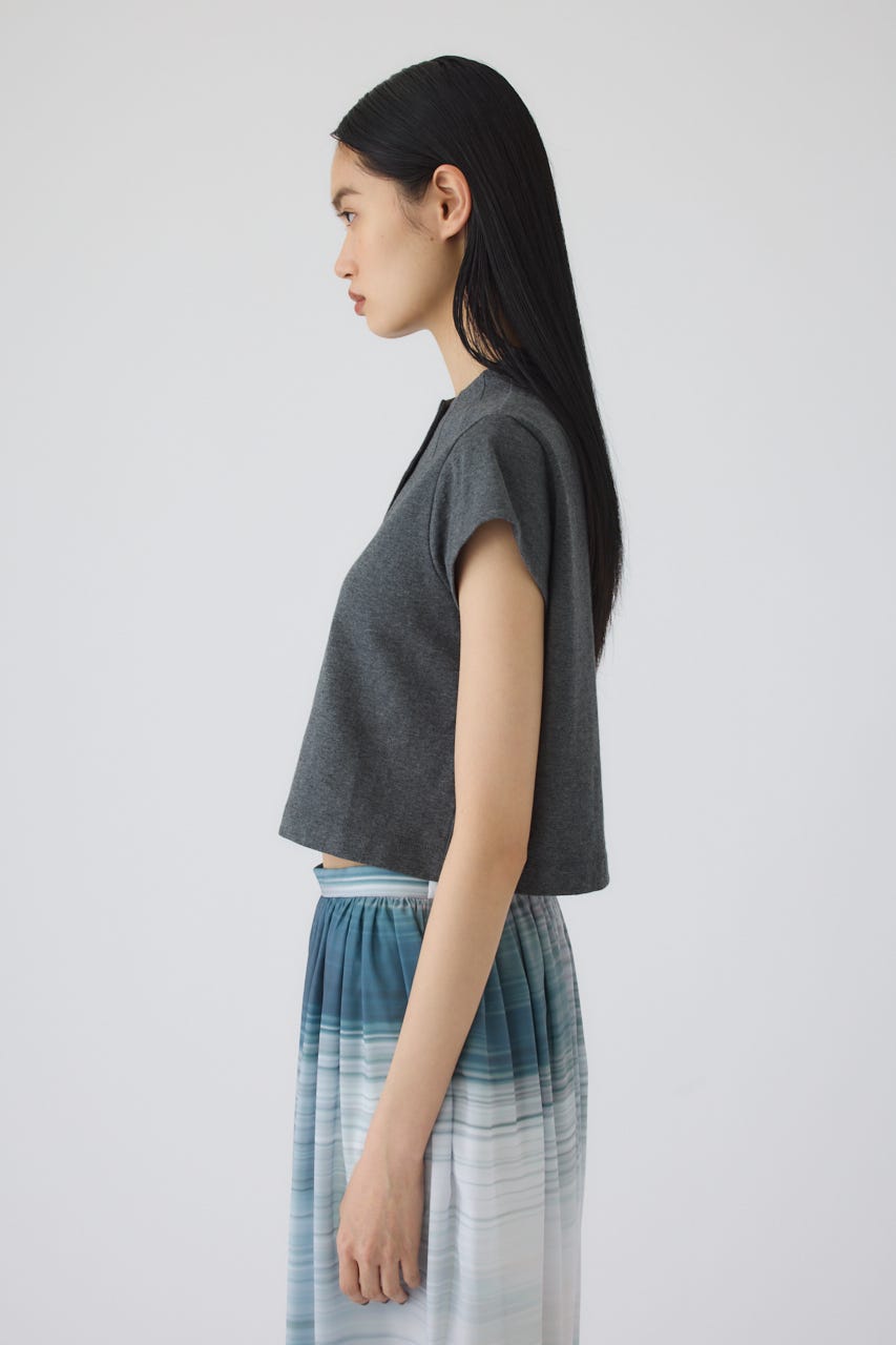 6/5- order start Neck darts cut tops GRY 36