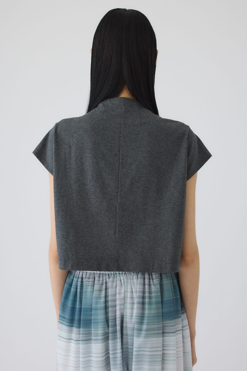 6/5- order start Neck darts cut tops GRY 36