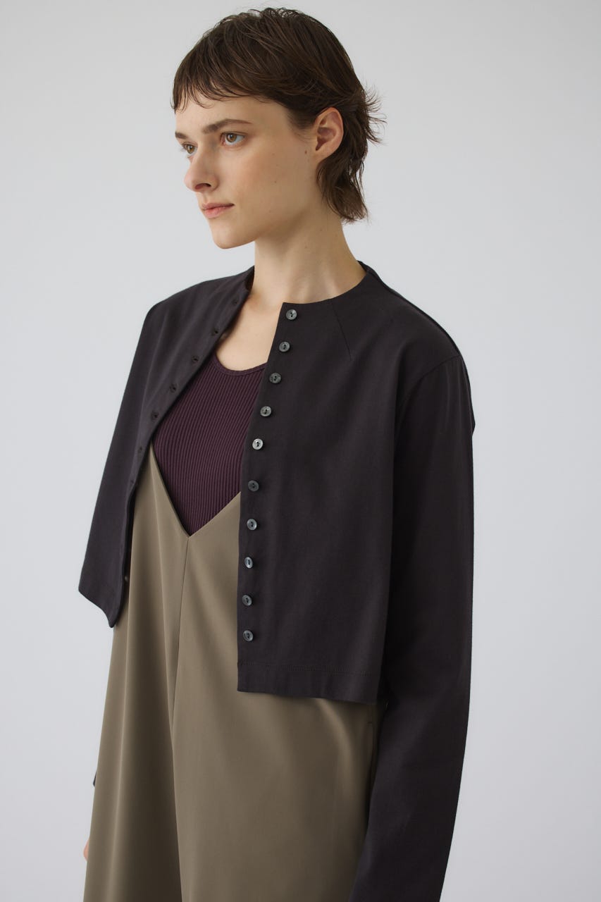Neck darts cut long T/SH BRN FREE