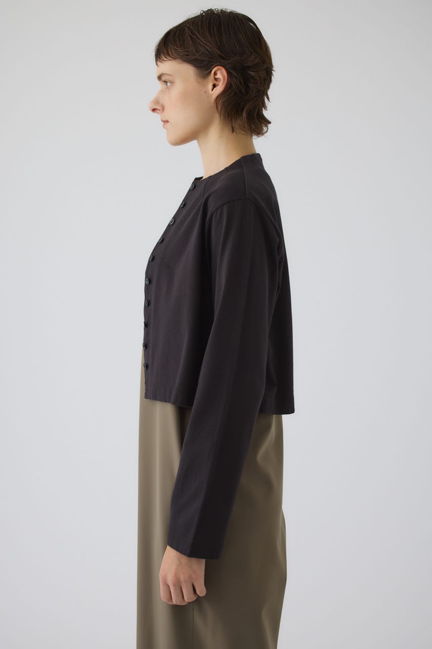 Neck darts cut long T/SH BRN FREE