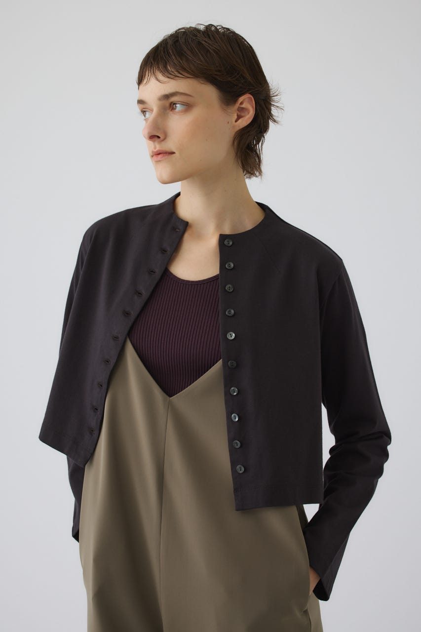 Neck darts cut long T/SH BRN FREE