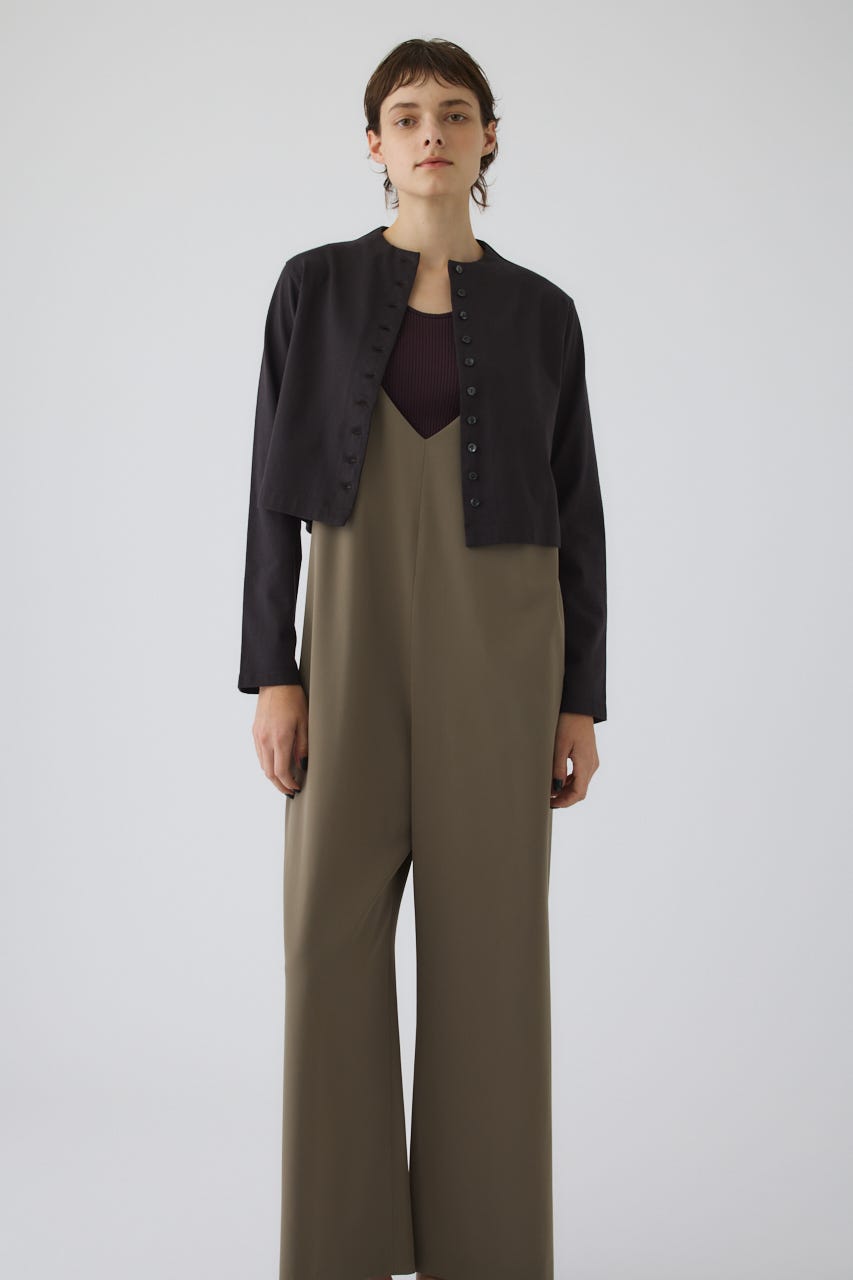 Neck darts cut long T/SH BRN FREE