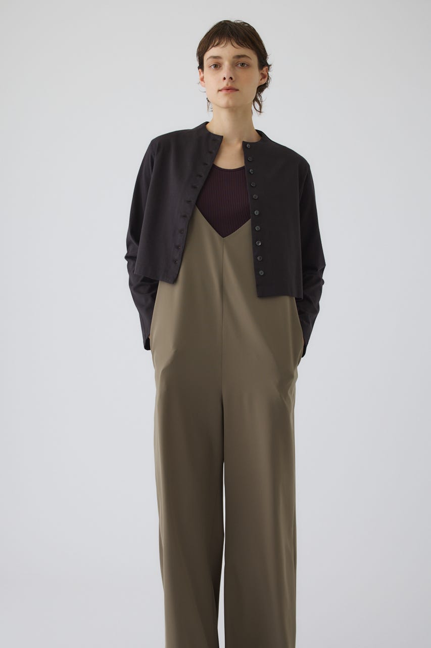 Neck darts cut long T/SH BRN FREE