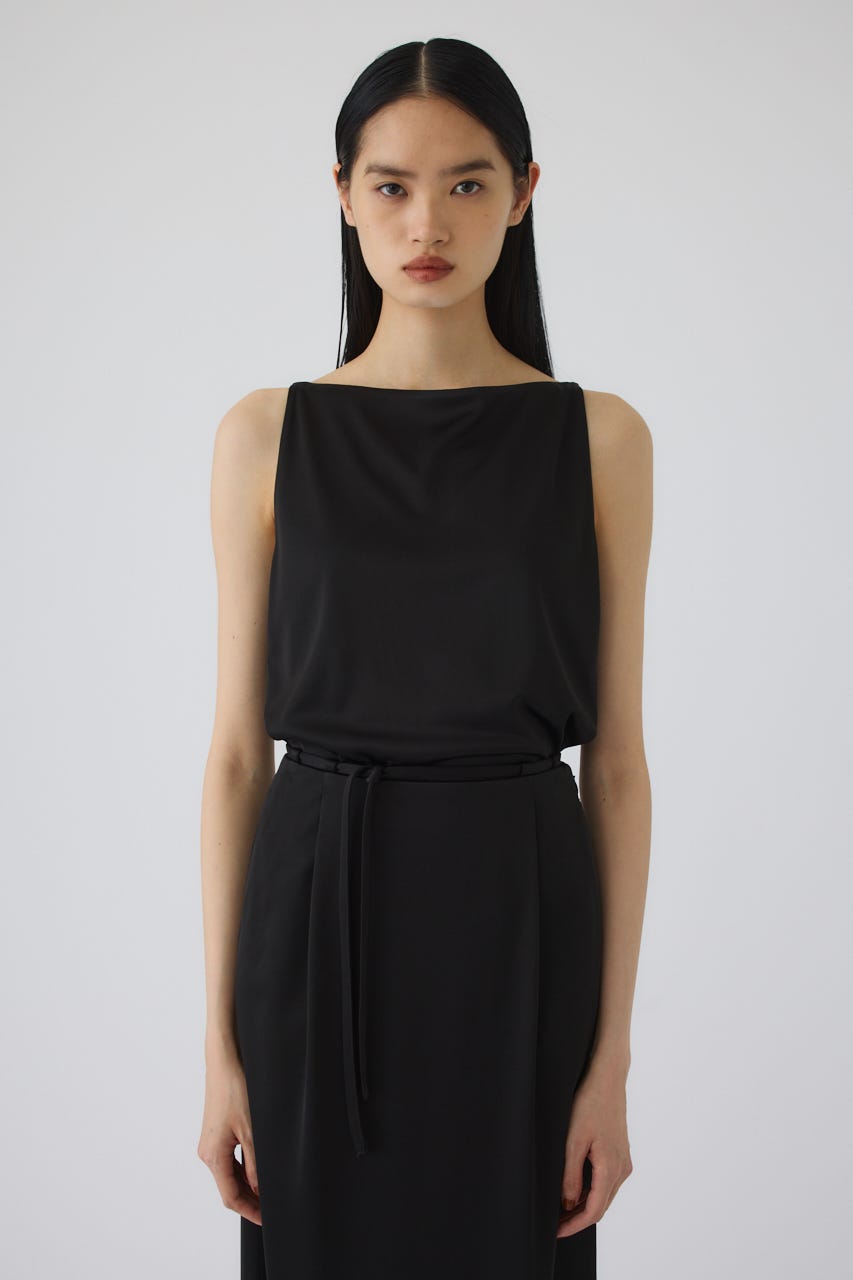 7/1- order start Triacetate satin tops BLK FREE