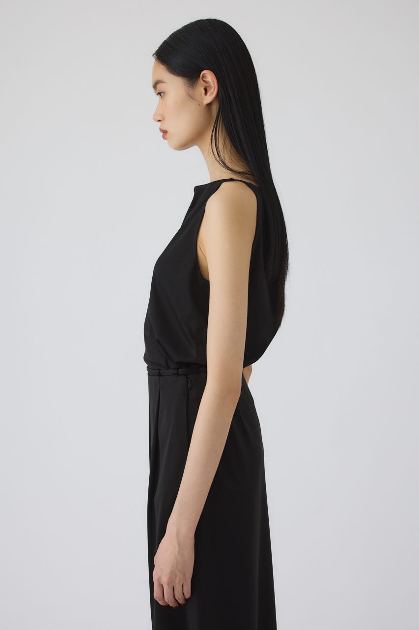 7/1- order start Triacetate satin tops BLK FREE