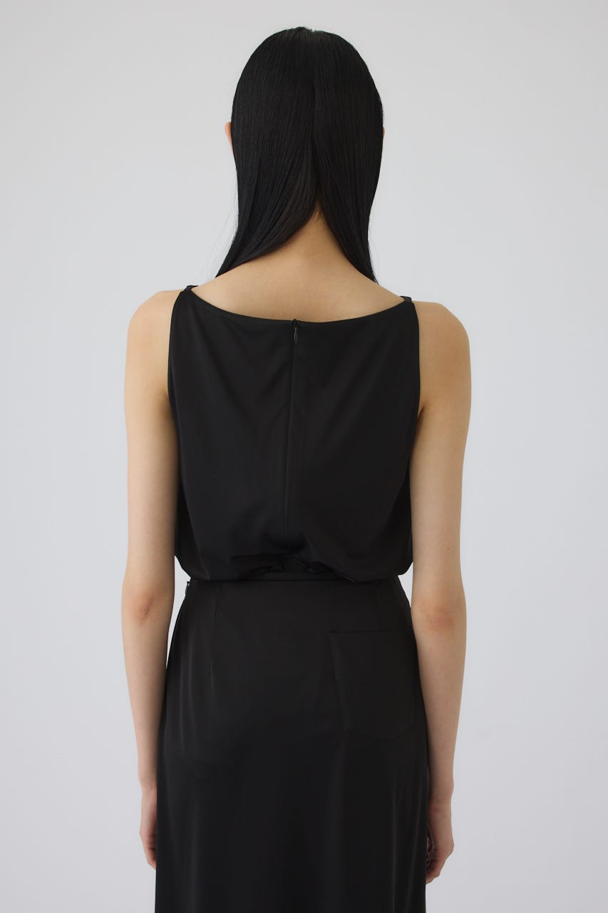 7/1- order start Triacetate satin tops BLK FREE