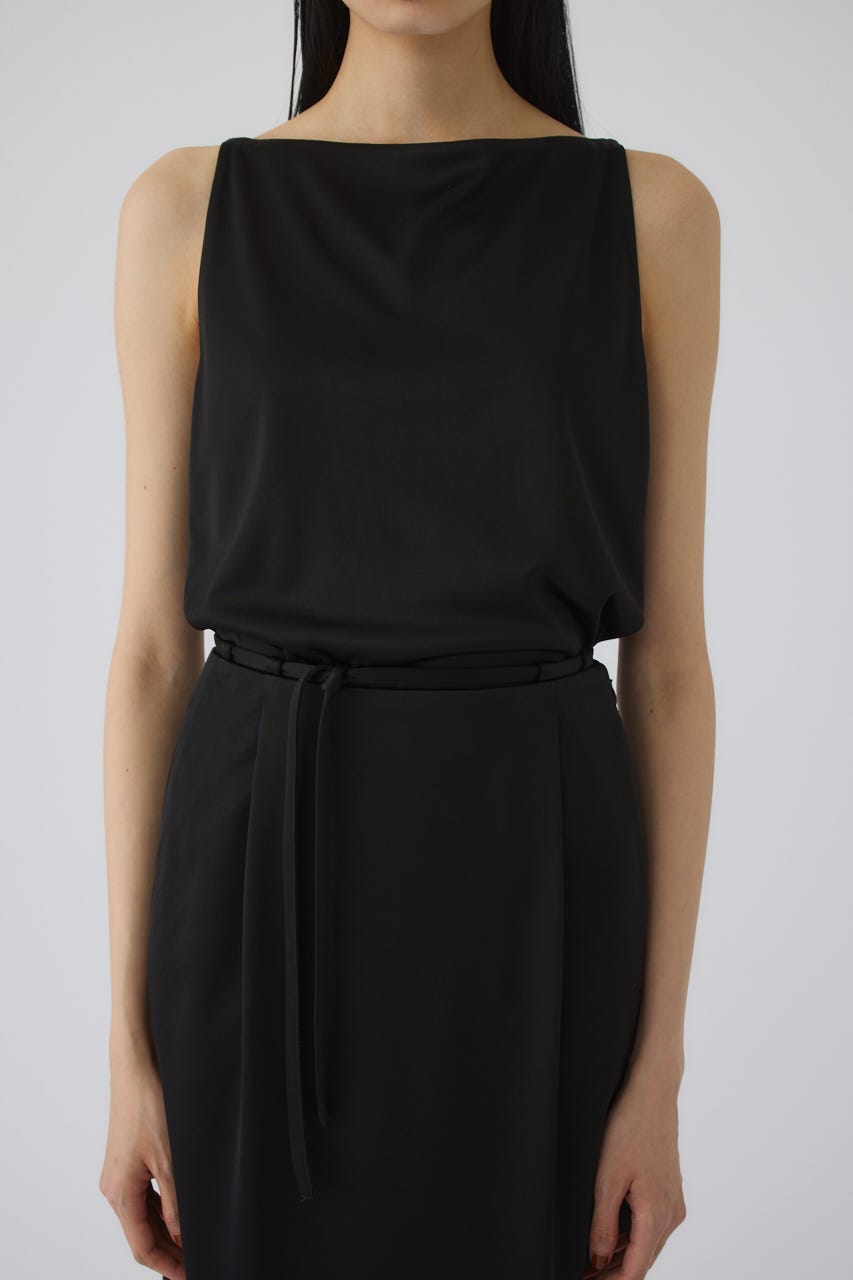 7/1- order start Triacetate satin tops BLK FREE