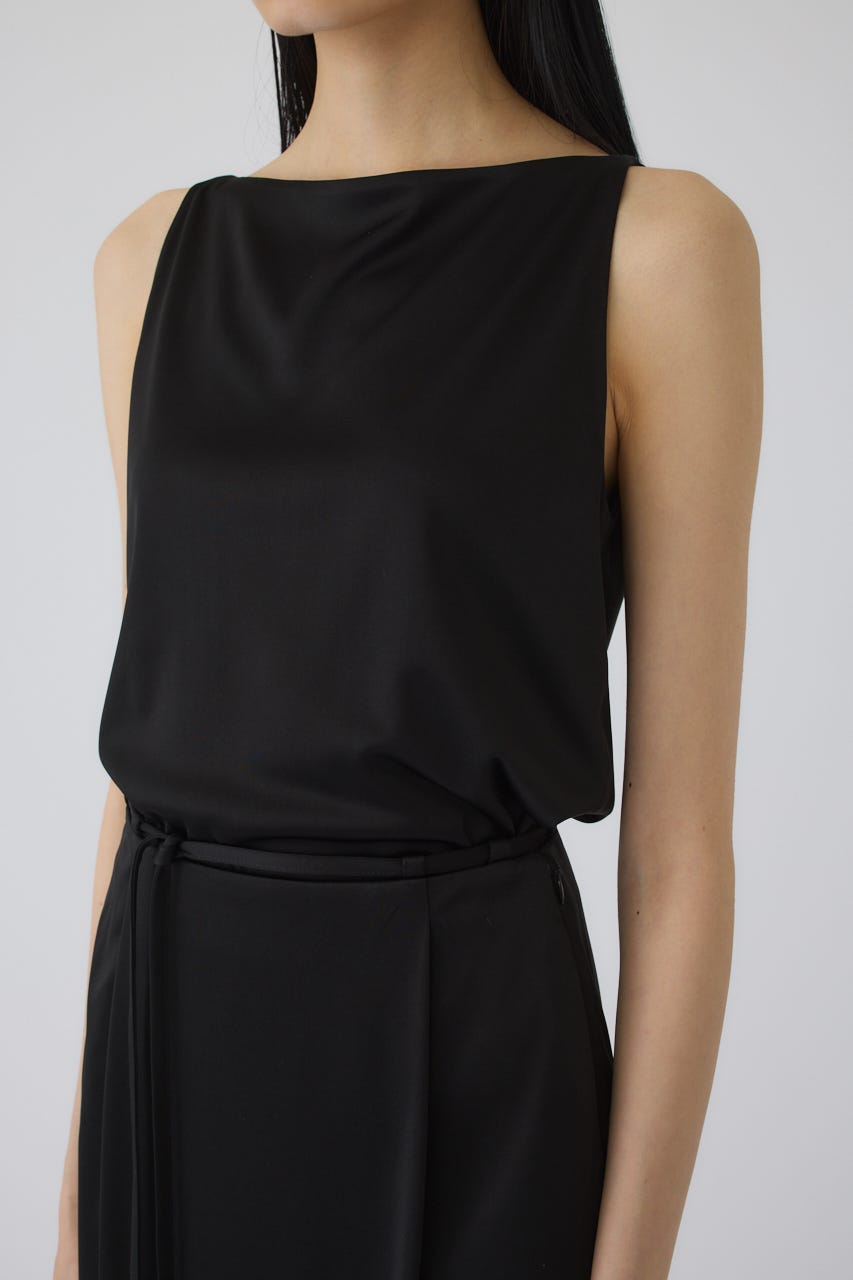 7/1- order start Triacetate satin tops BLK FREE