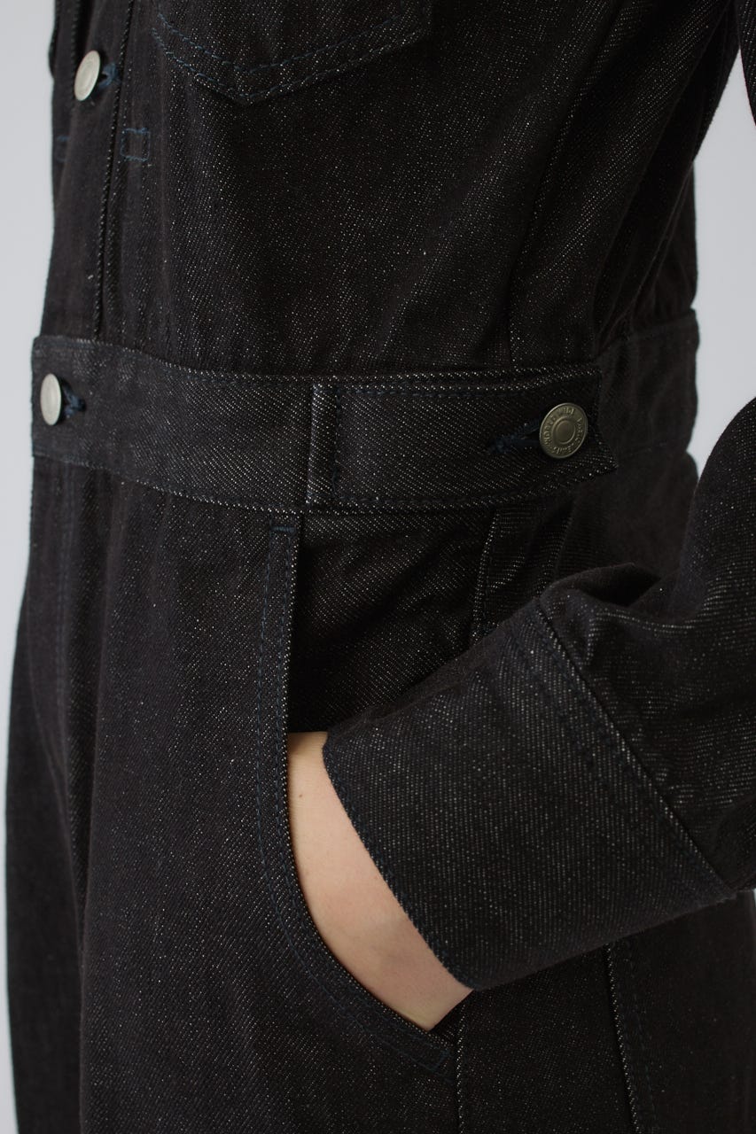 Denim jumpsuit BLK 38