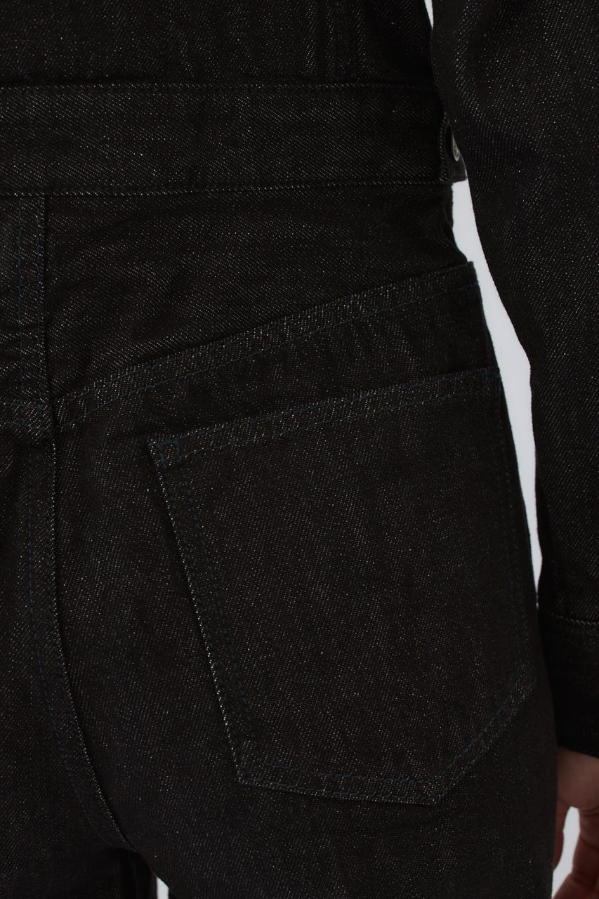 Denim jumpsuit BLK 38