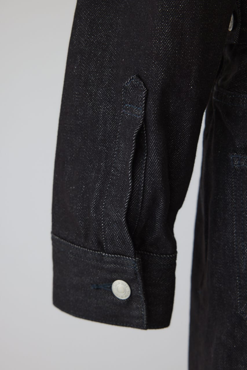 【26FW PRE ORDER】Denim jumpsuit BLK 38