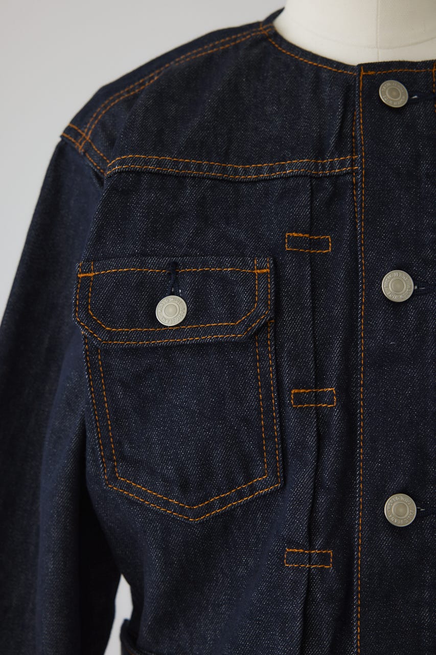 【26FW PRE ORDER】Denim jumpsuit IDG 36