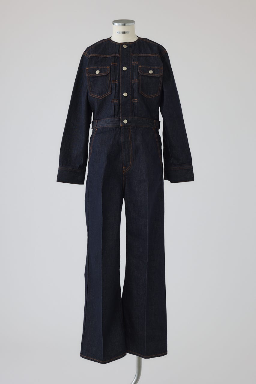 【26FW PRE ORDER】Denim jumpsuit IDG 36