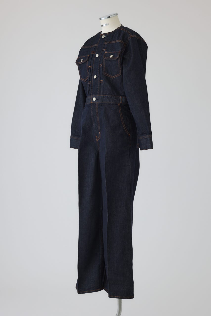【26FW PRE ORDER】Denim jumpsuit IDG 36