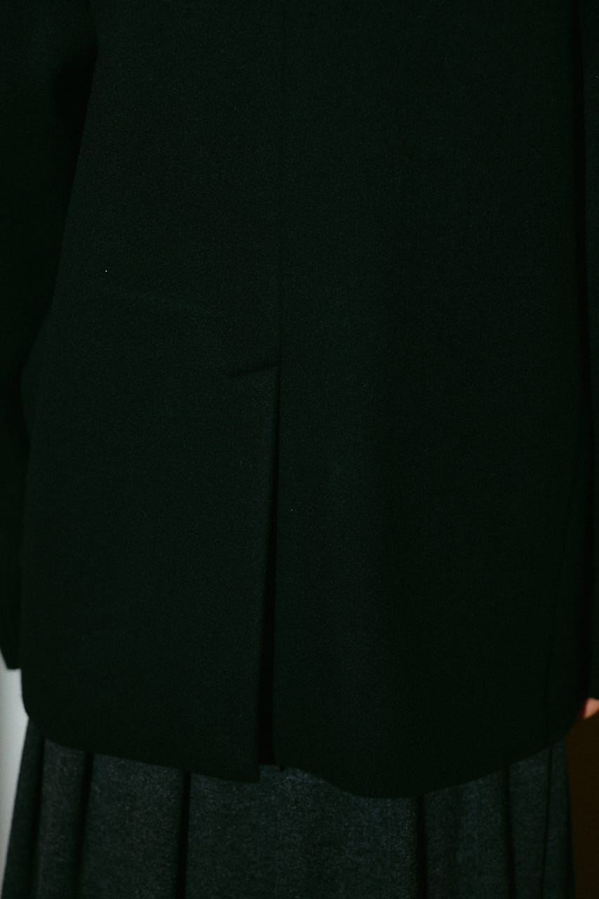 【26FW OUTER PRE ORDER】Oversized wool tailored CT BLK 38