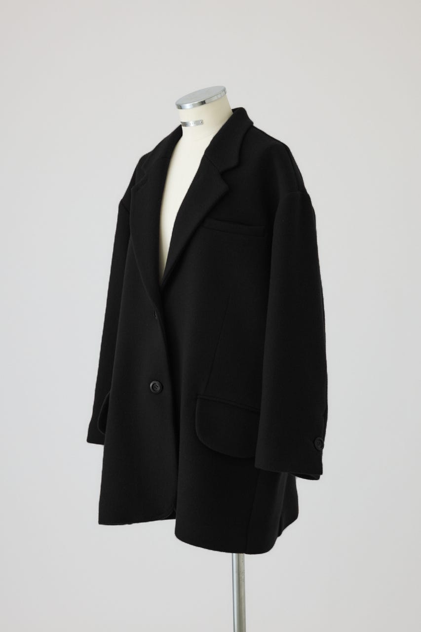 【26FW PRE ORDER】Oversized wool tailored CT BLK FREE
