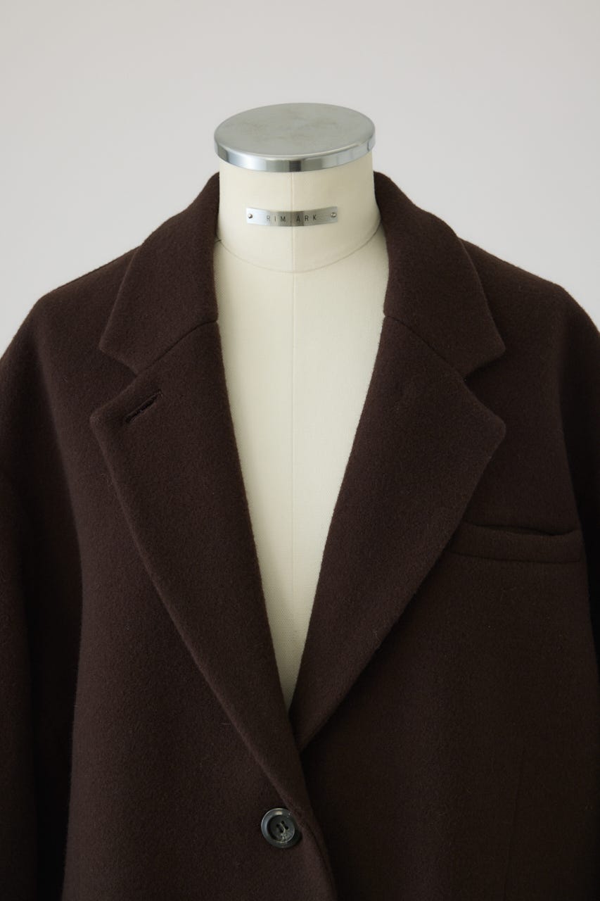 【26FW PRE ORDER】Oversized wool tailored CT BRN FREE