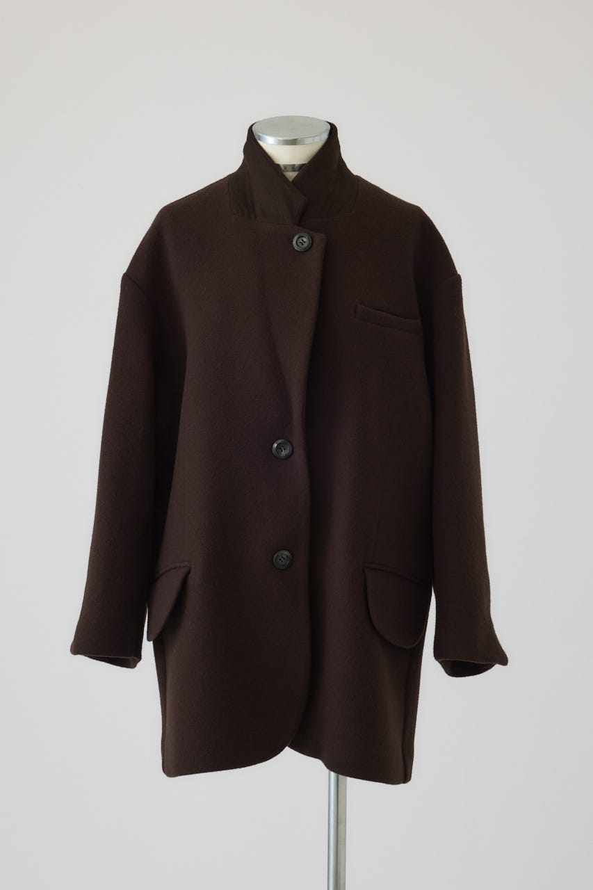 【26FW PRE ORDER】Oversized wool tailored CT BRN FREE