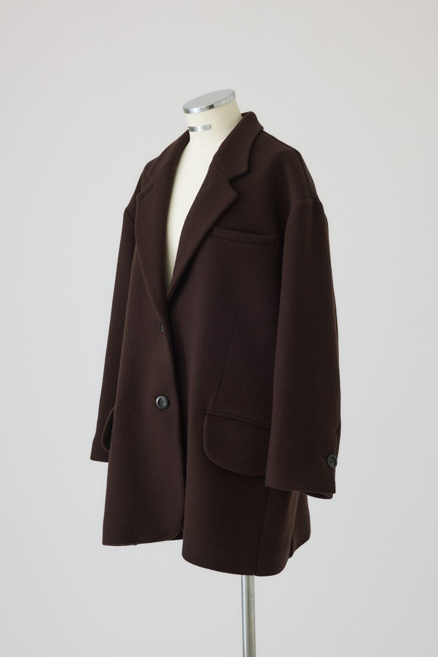 【26FW PRE ORDER】Oversized wool tailored CT BRN FREE
