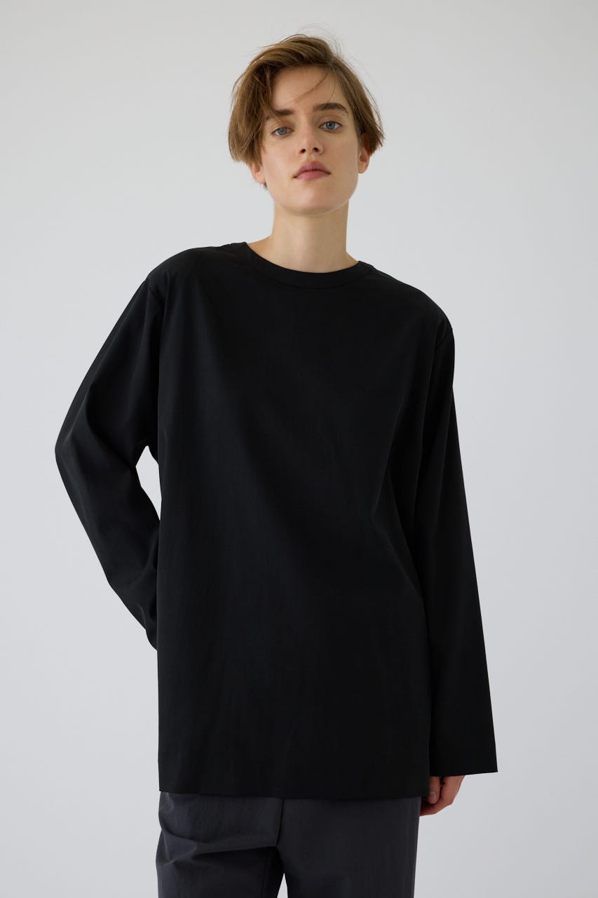 9/16- order start Oversize woven fall T-SH BLK FREE