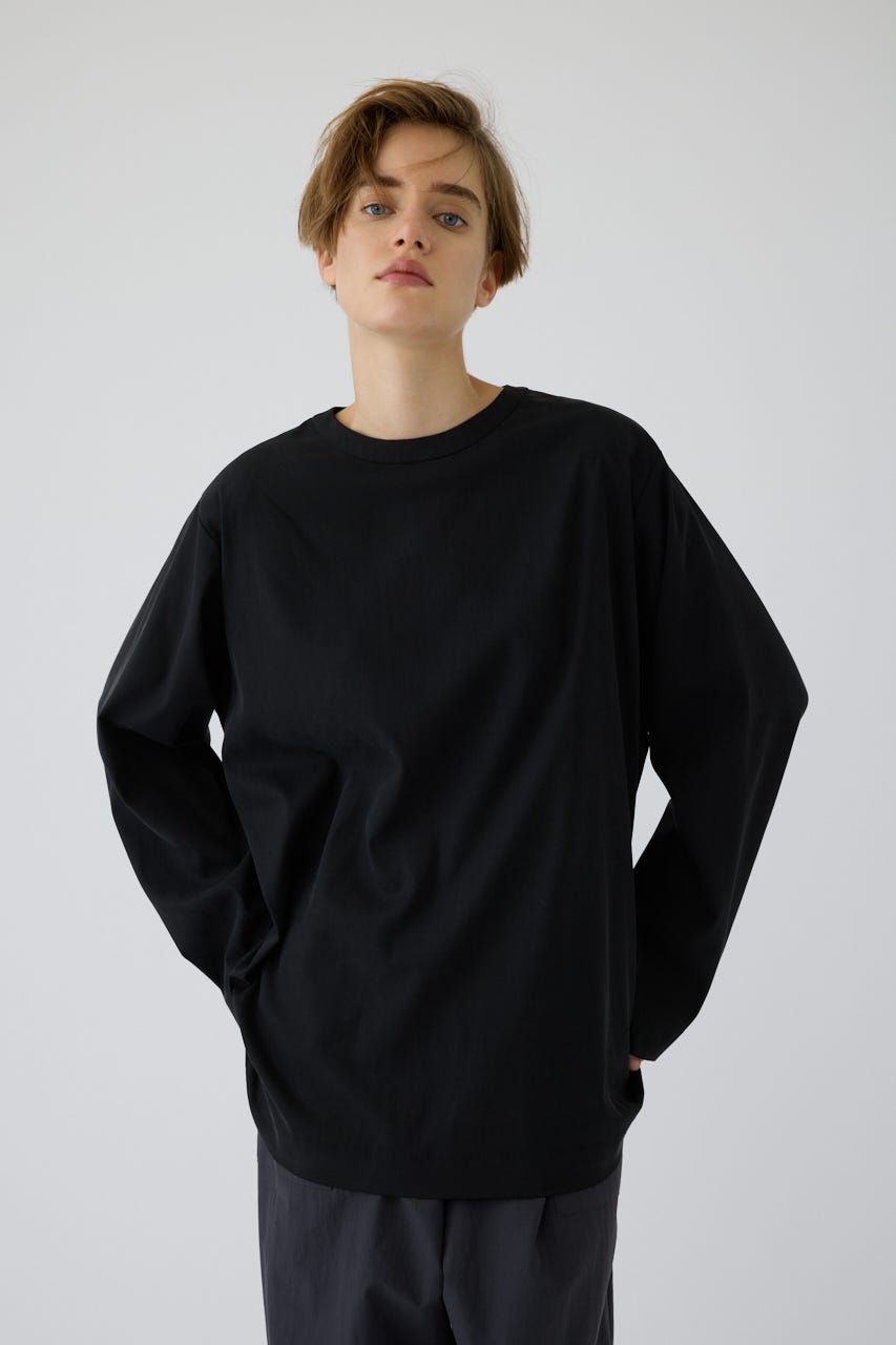 9/16- order start Oversize woven fall T-SH BLK FREE